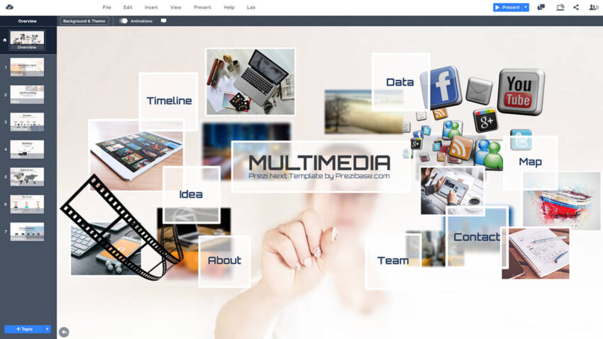 how to create multimedia presentation in 5 steps